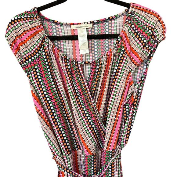 Women's Laundry by Shelli Segal Dress in XL Polka Dots Geometric Pattern - Picture 2 of 6